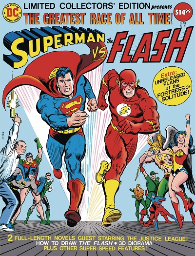 LIMITED COLLECTORS EDITION #48 FACSIMILE (INGLÉS) SUPERMAN VS FLASH