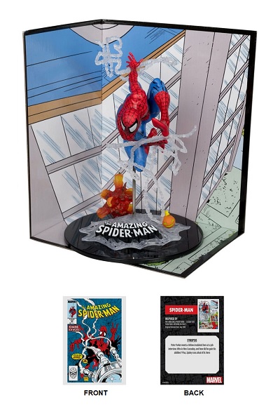 MARVEL COLLECTION THE AMAZING SPIDER-MAN #302 1/10 SPIDER-MAN