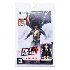 DC PAGE PUNCHERS FIGURA & COMIC BLACK ADAM