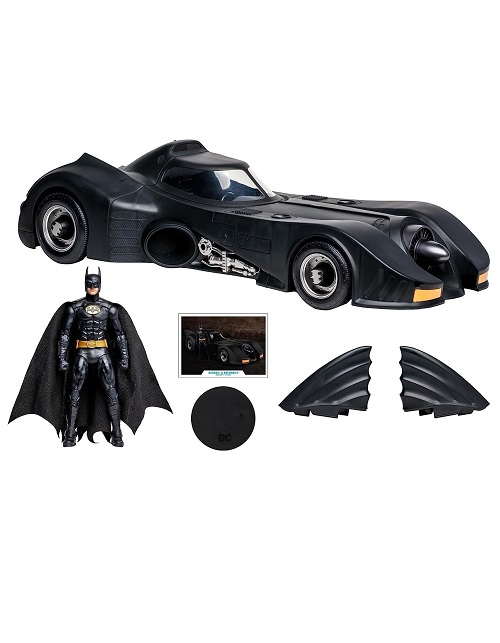 DC MULTIVERSE BATMAN & BATMOBILE 1989