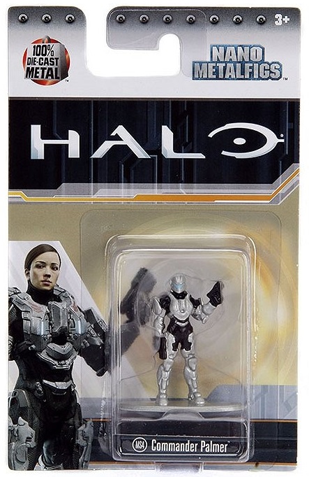 HALO FIGURA METALICA COMMANDER PALMER