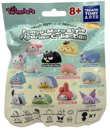 SANRIO MINIFIGURAS TWINCHES FUNYU-MARU