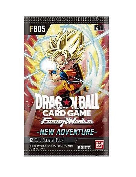 DRAGON BALL SUPER TCG FUSION WORLD NEW ADVENTURE (INGLÉS)