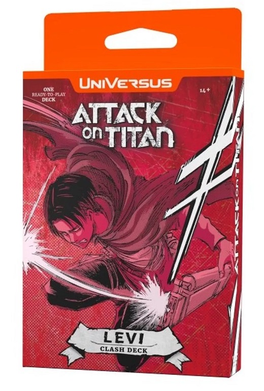 ATTACK ON TITAN CCG BATTLE FOR HUMANITY LEVI CLASH DECK (INGLES)