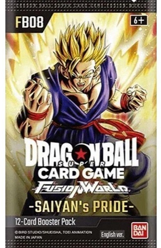 DRAGON BALL SUPER TCG FUSION WORLD SAIYAN'S PRIDE (INGLÉS)