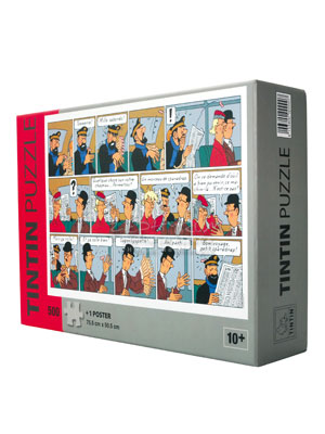 TINTIN PUZZLE ESPARADRAPO 500 PIEZAS