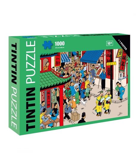TINTIN PUZZLE DUPOND Y DUPONT CHINOS 1000 PIEZAS