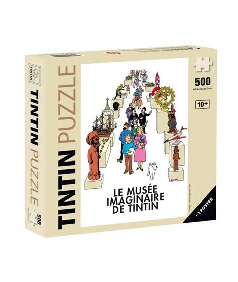 TINTIN PUZZLE MUSEO IMAGINARIO 500 PIEZAS