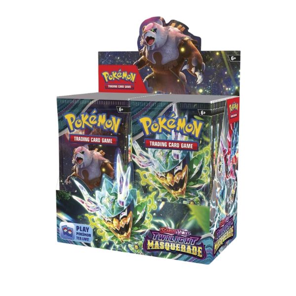 POKEMON TCG SOBRE ESCARLATA Y PURPURA MASCARADA CREPUSCULAR