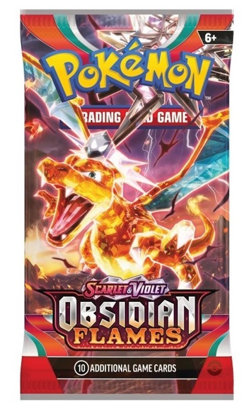 POKEMON TCG SOBRE SCARLET & VIOLET OBSIDIAN FLAMES (INGLÉS)