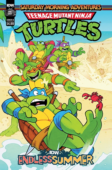 TEENAGE MUTANT NINJA TURTLES SATURDAY MORNING ADVENTURES IDW ENDLESS SUMMER