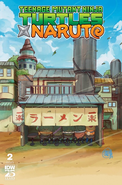 TEENAGE MUTANT NINJA TURTLES X NARUTO (INGLÉS) 02