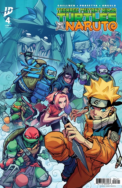 TEENAGE MUTANT NINJA TURTLES X NARUTO (INGLÉS) 04