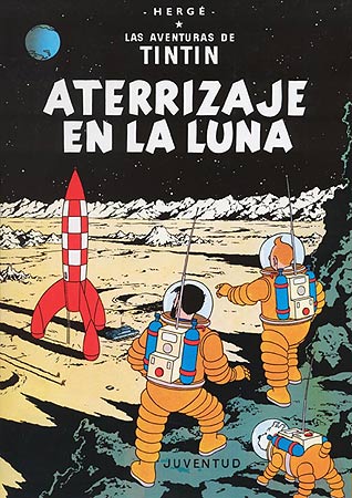 TINTIN (CASTELLANO) 17 · ATERRIZAJE EN LA LUNA