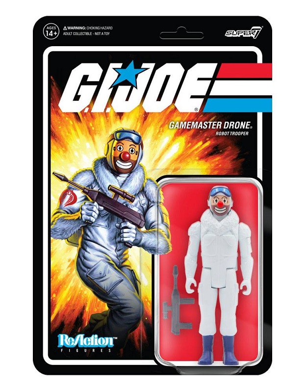 GI JOE REACTION GAMEMASTER TOY SOLDIER