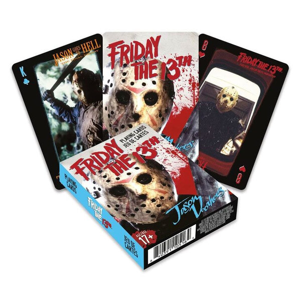 FRIDAY THE 13 BARAJA DE CARTAS JASON