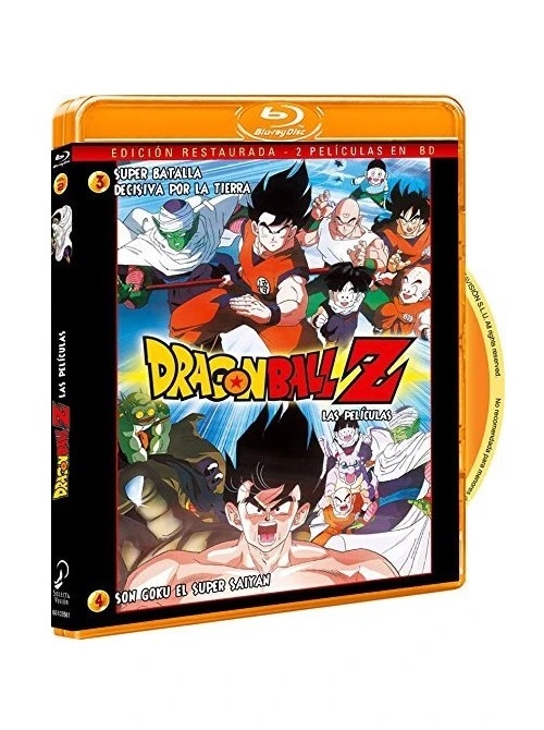 DRAGON BALL Z LAS PELÍCULAS 3 Y 4 BLU-RAY