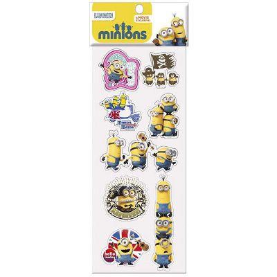 MINIONS STICKERS (BOB KEVIN STUART)