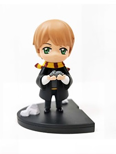 HARRY POTTER FIGURA CON SELLO RON WEASLEY Y SCABBERS