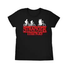 STRANGER THINGS CAMISETA LOGO L