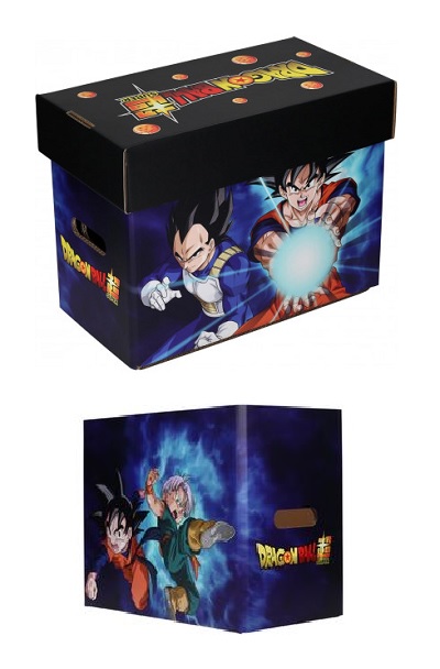 CAJA PARA COMICS DRAGON BALL SUPER PADRES E HIJOS