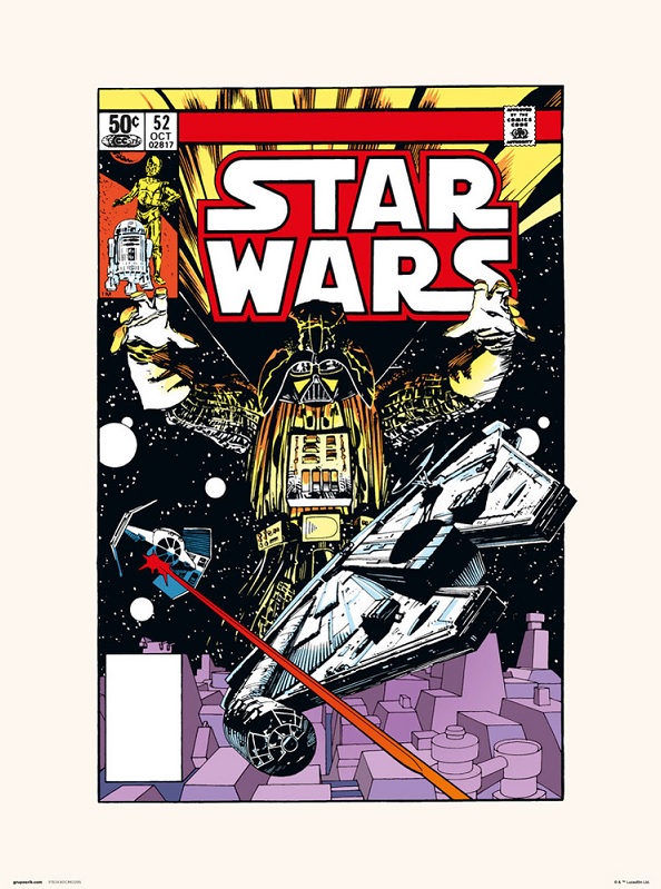 STAR WARS PRINT POSTER 30 X 40 MARVEL STAR WARS #52