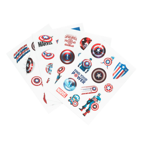 MARVEL PEGATINAS REUTILIZABLES CAPTAIN AMERICA