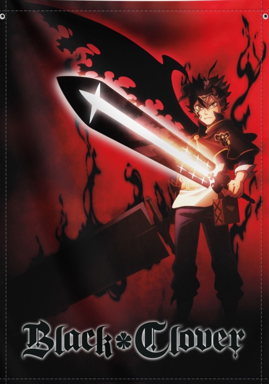 BANDEROLA DECORATIVA BLACK CLOVER