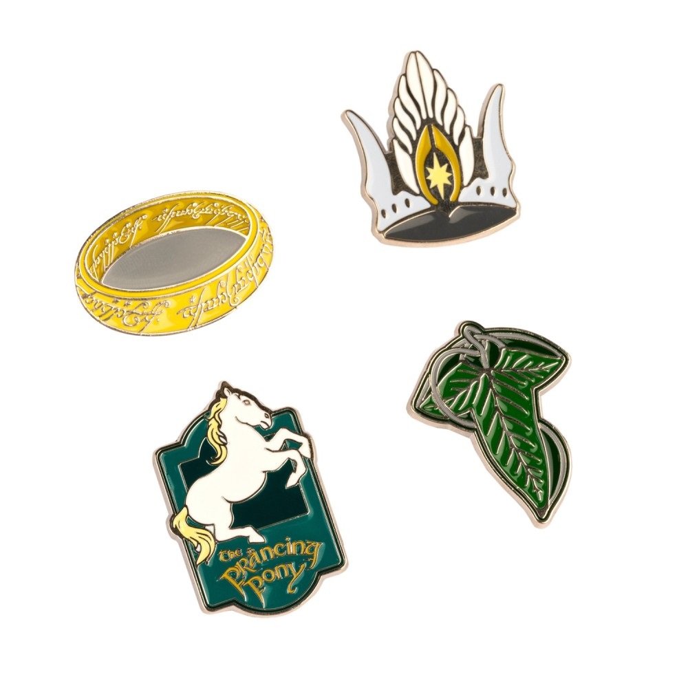 PIN SEÑOR DE LOS ANILLOS · SET DE 4 PINS EL SEÑOR DE LOS ANILLOS