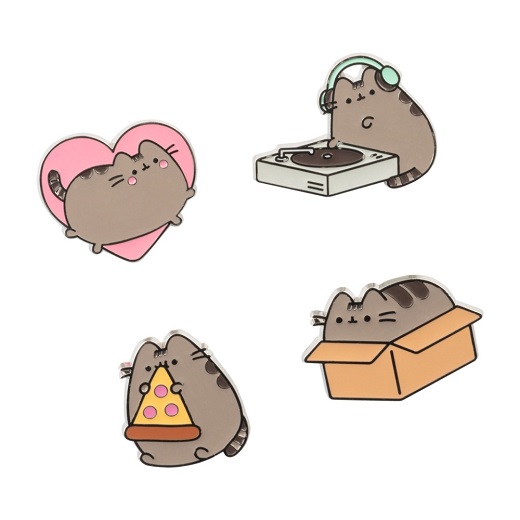 PIN PUSHEEN · SET DE 4 PINS PUSHEEN