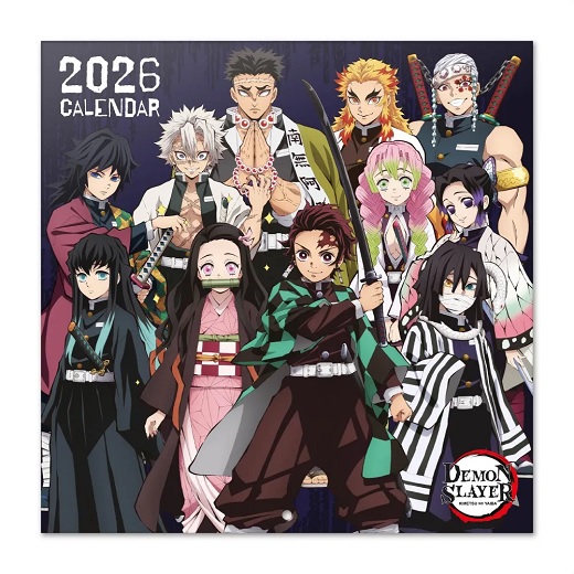 CALENDARIO DEMON SLAYER 2026