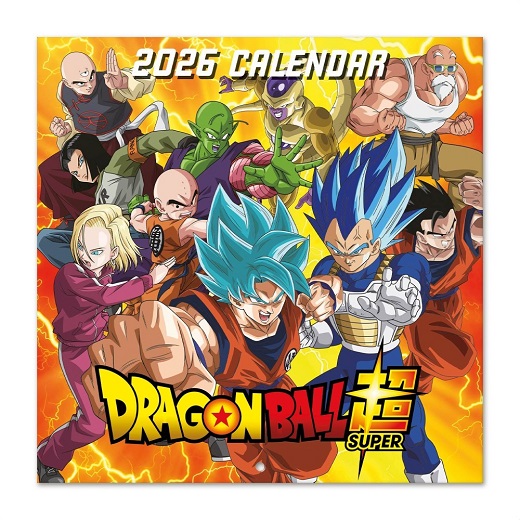 CALENDARIO DRAGON BALL SUPER 2026