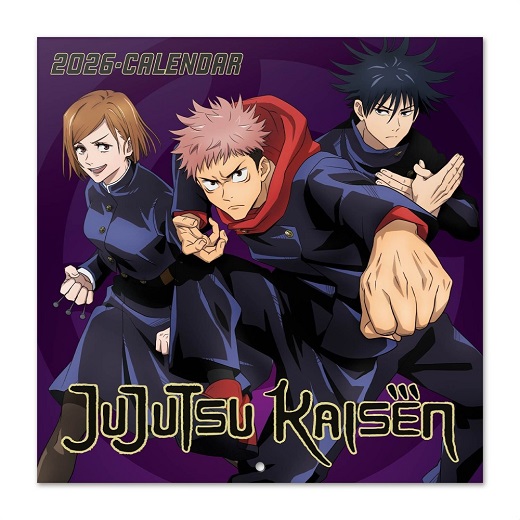 CALENDARIO JUJUTSU KAISEN 2026
