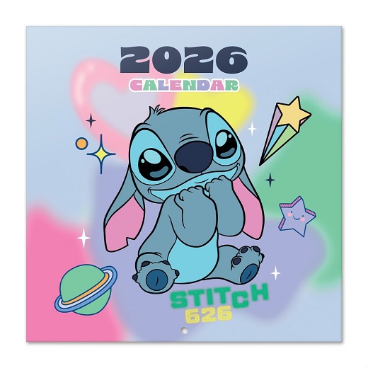 CALENDARIO DINSEY STITCH 2026