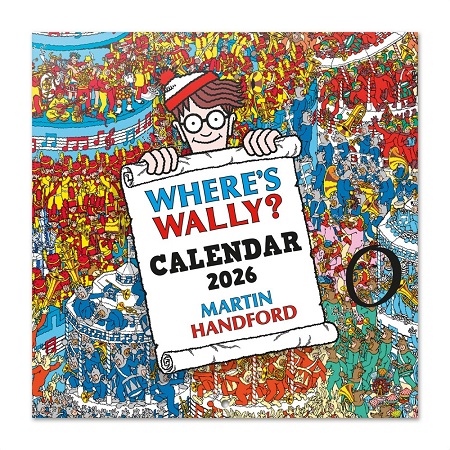 CALENDARIO 2026 30X30 DONDE ESTA WALLY?