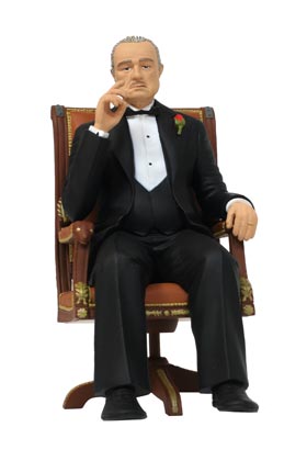 VITO CORLEONE (EL PADRINO) FIGURA 18 CM THE GODFATHER MOVIE ICONS