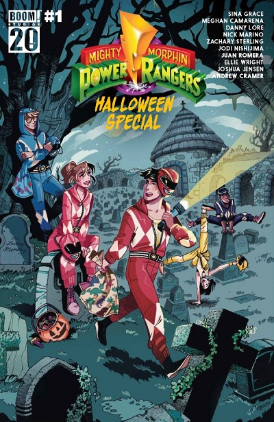 MIGHTY MORPHIN POWER RANGERS HALLOWEEN SPECIAL (INGLÉS) VARIANT CVR