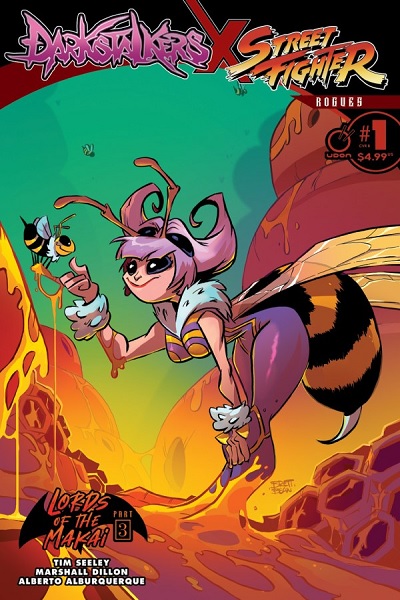 Darkstalker  X Street Fighter Rogues (Inglés) 01 Variant B