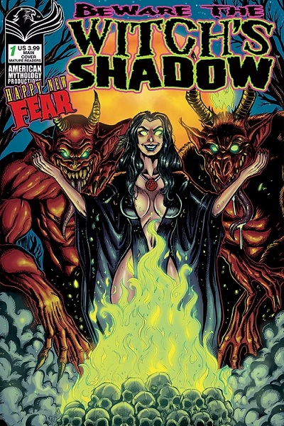 BEWARE THE WITCH'S SHADOW HAPPY NEW FEAR (INGLÉS)