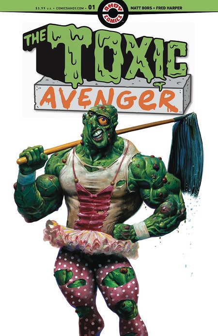 TOXIC AVENGER (INGLÉS) 01 WITH TRADING CARD