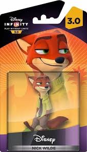 DISNEY INFINITY NICK WILDE ZOOTROPOLIS