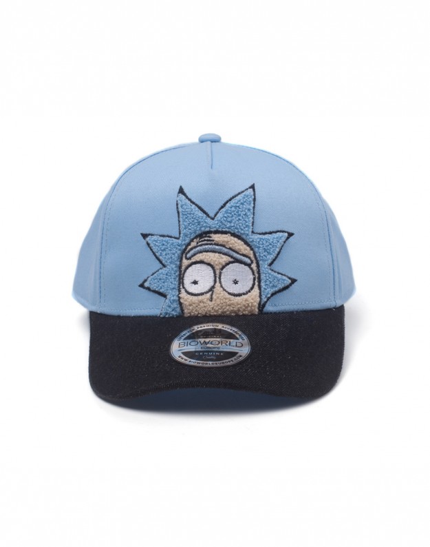 RICK Y MORTY GORRA RICK AZUL CELESTE