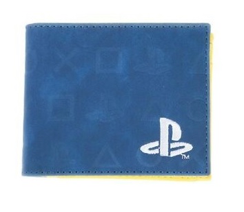 PLAYSTATION CARTERA MOSAICO (AZUL)