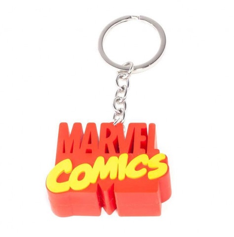 MARVEL COMICS LLAVERO 3D LOGO MARVEL