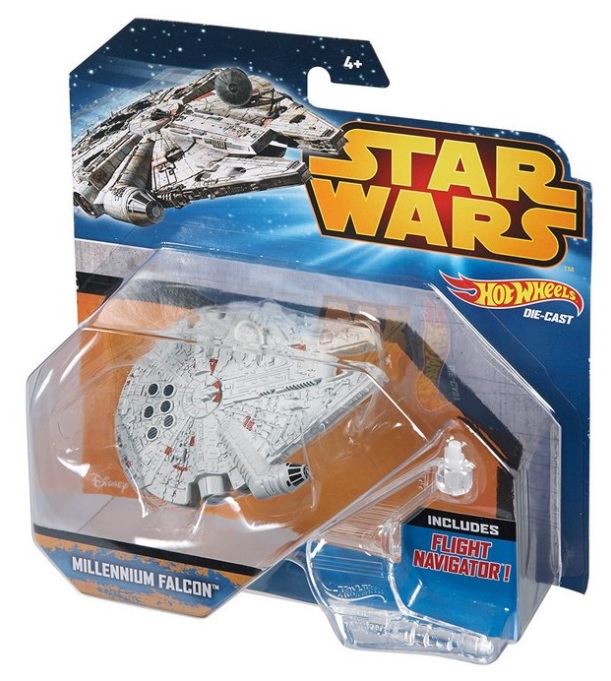 STAR WARS HALCON MILENARIO / MILLENIUM FALCON HOTWHEELS