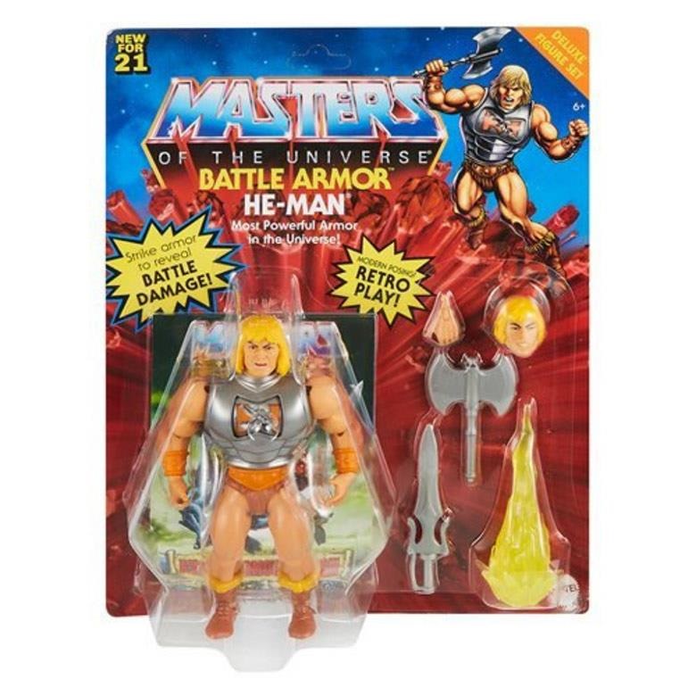 MASTERS OF THE UNIVERSE ORIGINS HE-MAN BATTLE ARMOR