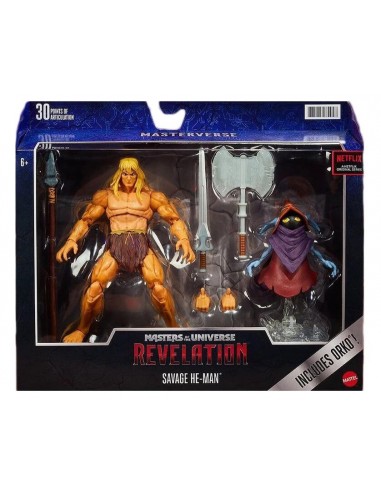 MASTERS OF THE UNIVERSE REVELATION HE-MAN SALVAJE