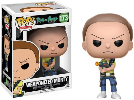 RICK Y MORTY MORTY FIGURA POP LIMITED EDITION (ENFADO)