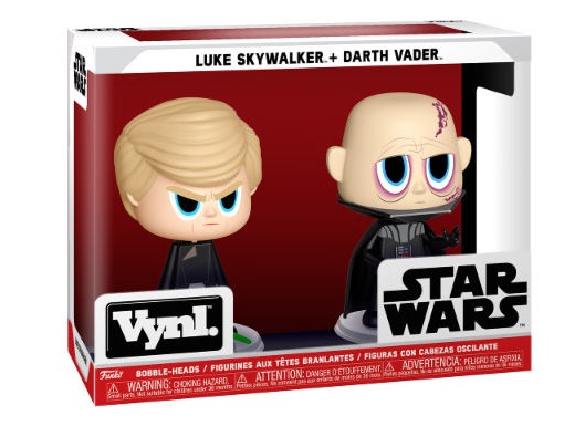 STAR WARS VYNL LUKE SKYWALKER +  DARTH VADER