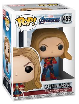 MARVEL POP! CAPITANA MARVEL (PELO LARGO)